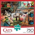 thumbnail image 1 of Buffalo Games Cats Laid-Back Tom 750 Piece Jigsaw Puzzle, 1 of 3