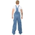 Men Denim Bib And Brace Overalls Painters Coveralls Pro Work Engineer