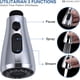 thumbnail image 4 of Pulverizador de grifo con botón de parada, 3 tipos de fregadero de cocina de chorro retráctil, cabezal profesional para grifo mezclador de inodoro, baño Universal esquí esquí Gafas de esquí, 4 of 5