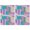 Multicolor Ethnic Flower, variant on Multicolor Ethnic Geometric Patchwork Pattern Summer Placemats Table Placemats Set Of 4-Linen Kitchen Washable Placemats Table Mats 11.8"x17.7" Non-Slip Heat Resistant