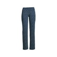 thumbnail image 3 of Lands' End Women's Petite Starfish Mid Rise Straight Leg Elastic Waist Pull On Pants, 3 of 3