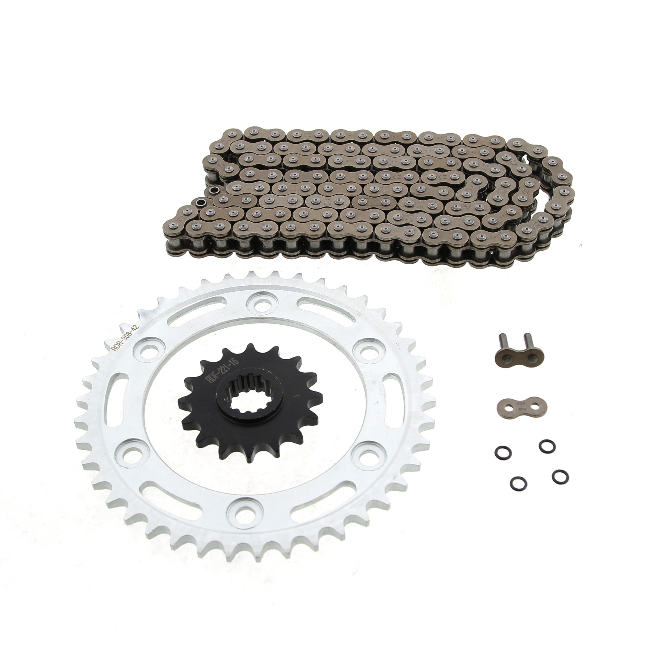 10 11 12 13 Fits Honda Cbr1000rr Cz Dzo O Ring Chain Sprocket Kit 16 42 1 Walmart Com Walmart Com