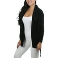 thumbnail image 3 of ToBeInStyle Women's Long Sleeve Knit Acrylic Open Cardigan, 3 of 5