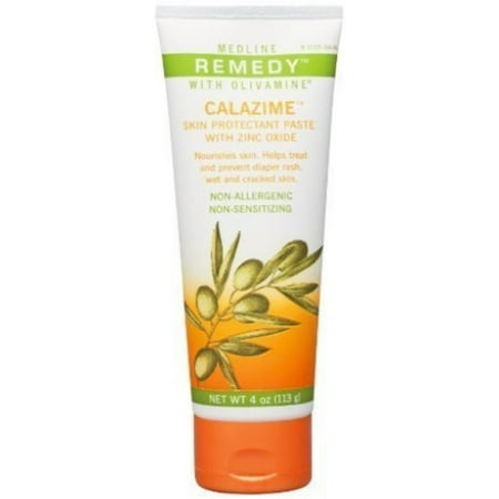 Remedy Olivamine Calazime Skin Protectant Paste  4 oz (Pack of