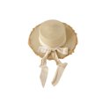 thumbnail image 3 of Bxsruta Women's Wide Brim Straw Sun Hat for Beach Summer Outings Sun Protection Sweet Forest Style, 3 of 3