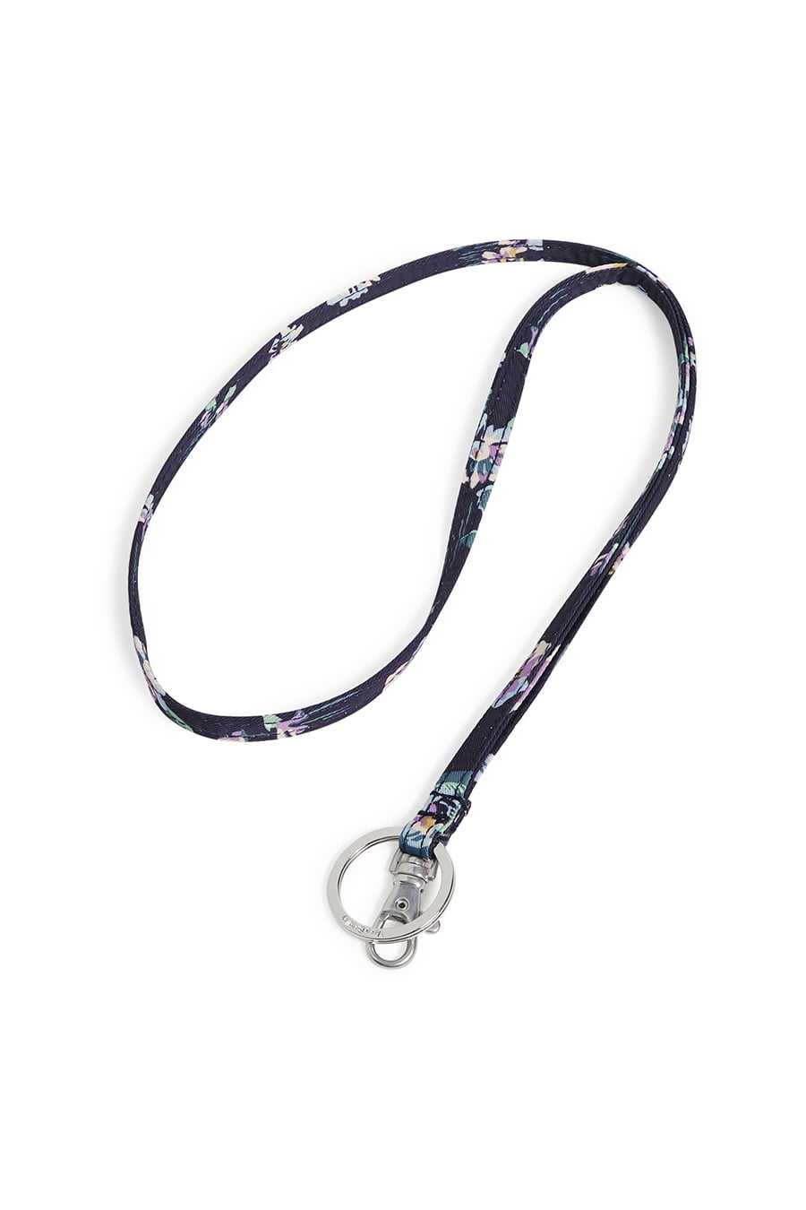Vera Bradley Women's Performance Twill Lanyard Navy Garden
