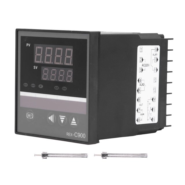 Uadme Rex‑C900FK02‑VxAN Controlador de Temperatura PID - Controlador de Temperatura Inteligente para incubadora AC220V