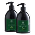thumbnail image 1 of Gel de ducha de aceite de oliva GAIA Oliva – Gel de ducha natural con té verde hidratante para mujeres y hombres Gel de baño y ducha a base de plantas para piel seca 16.9 onzas líquidas (paquete de 2), 1 of 5