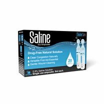 Shusher Care Saline - 20 Count Ampoules