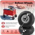thumbnail image 4 of Sekey Heavy Duty Beach Wagon 200L Capacity, 9" Sand-Proof Wheels, 4 of 8