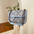 thumbnail image 4 of Bolso de hombro de PU con cadena retro y cremallera de gran venta 2024 para mujer, nuevo bolso de mano versátil de alta calidad para viajes diarios, 4 of 5