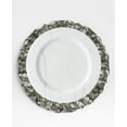 thumbnail image 2 of SILVER EMBOSSED CHARGER PLATES SET OF 4       14" D, 2 of 7