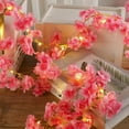 thumbnail image 6 of Dpityserensio Christmas Xmas Decor Cherrys Blossoms Vines Lights Copper Wires Lights For Courtyard Decoration Battery Box Version, 6 of 8