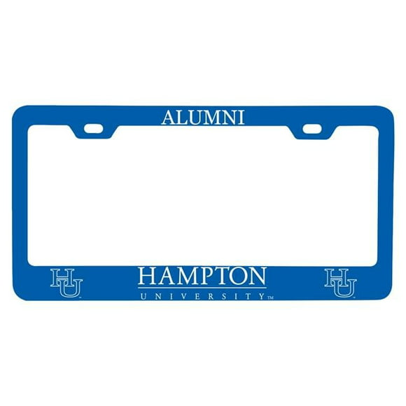 R & R Imports LPF-C-HAMP20 ALUM Hampton University Alumni Plaque d'Immatriculation Cadre