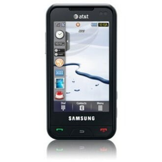 Samsung SGH-a867 Eternity 200 MB Feature Phone, 3.2" LCD240 x 400, Black