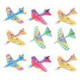 thumbnail image 4 of 12pcs Kid's Hand Throwing Airplane Toys Foams Flying Gliders (Random Style), 4 of 8
