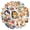 1A-35pcs, variant on 35pcs-50pcs Cartoon Fox Stickers Animal Kids Stickers Stationery PVC Stickers for Suitcases Laptops Fridge