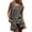 Dark Gray, variant on Women's Cotton Linen Shorts Set Loose Fitting Sleeveless Tank Tops with High Waist Shorts, Soft Lightweight Breathable Two Piece Outfits for Beach Vacation Daily Wear Gray 3XL