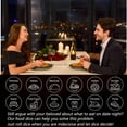 thumbnail image 2 of Gift for Women Men - Food Decision Dice Stainless Steel Food Decision Dice 11th Anniversary Steel Gifts for Him Her Couple Girlfriend Boyfriend Husband Wife Christmas Stocking Stuffers White Elephant, 2 of 6