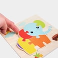 thumbnail image 4 of TIELUTT Early Education Puzzle Children's Cartoon Animal Traffic Puzzle Board Baby Enlightenment Educational Early Phonics Reader Books Education Not Education Computer Games Early Literacy Education, 4 of 4