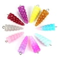 thumbnail image 1 of 10Pcs/Lot Colorful Resin Animal Horn Charms Pendants DIY Jewelry Making Craft, 1 of 6