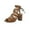 Brown, variant on Women High Heeled Shoes Peep Toe Low Heel Hollowing Out PU Shoes Summer Shoes Fashion Slippers Sandals Outwear Pink