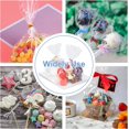 thumbnail image 6 of 300 Pack Clear Cellophane Bags, 3x4 Inch Plastic Cello Bags with 300 Twist Ties (5 Mixed Colors) OPP Treat Bags for Gift Wrapping, Packaging, Storage, 6 of 7