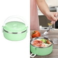 thumbnail image 2 of Greensen Boîte Thermique pour Aliments, Boîte à Lunch Thermique Empilable pour Aliments Chauds, Boîte Isolée, Boîte à Lunch Ronde en Acier Inoxydable 304, Contenants Alimentaires Scellés, Boîte à Lunch Thermique, 2 of 8