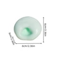 thumbnail image 2 of Mochi Squeeze, Squeeze Ball, Desk Squeeze, 3inSoft Sphere, Handmade, Relaxation, Work Desk, Orange Core, 1 Pc, 2 of 5