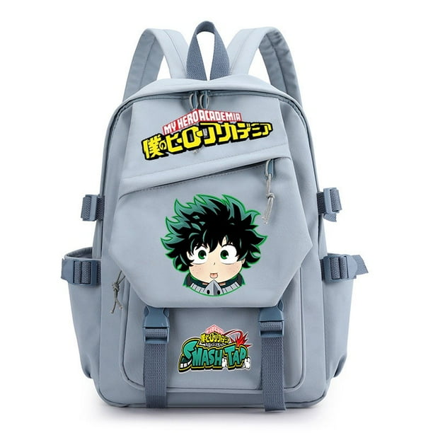 Mochila Escolar De Dibujos Animados My Hero Academia De Gran Capacidad Para Hombres Y Mujeres Walmart en linea