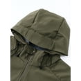 thumbnail image 6 of Youthup Men's Water-Resistant Hooded Windbreaker Jacket - Lightweight Breathable Outerwear for Hiking & Urban Commuting | Spring/Fall, 6 of 9
