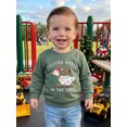 thumbnail image 3 of RUINIXCW Kids Christmas Sweatshirt Long Sleeve Crewneck Goose Print Tops, 3 of 8