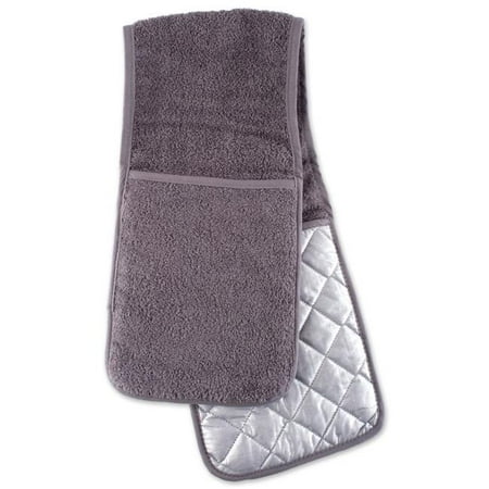 

Gray Terry Double Oven Mitt