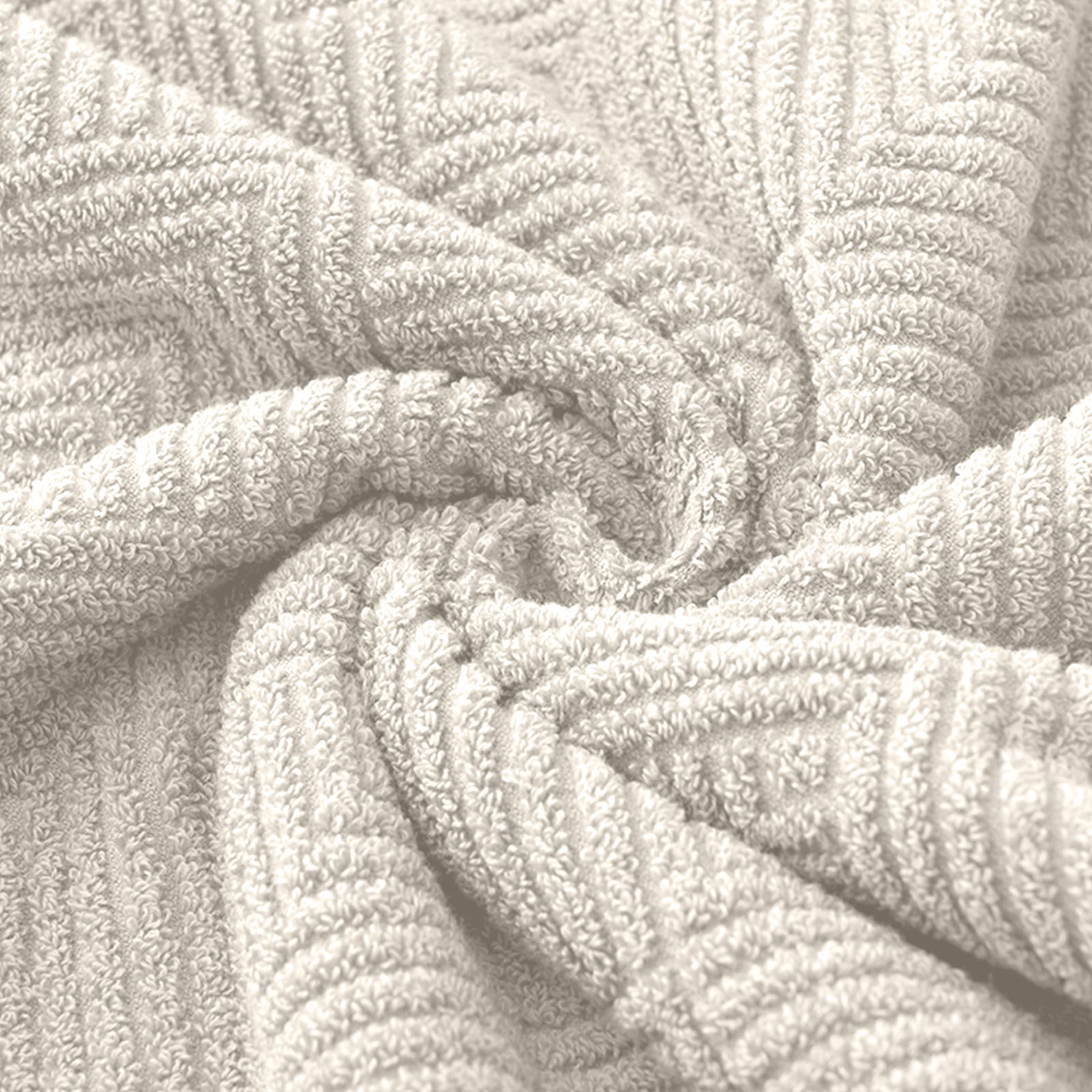 Qocolhg Ultra Soft 3 Pcs Cotton Bath Towel Sets on Clearance, Contains 1 Bath Towels 28x55 inch, 1 Hand Towels 13x27 inch & 1 Wash Coths 13x13 inch, Compact & Lightweight for Bathroom, White