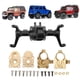 thumbnail image 3 of Carcasa del Eje Delantero RC Carcasa del Eje Delantero Copa de Dirección CNC RC Car Juego de Carcasa del Eje Delantero de Metal para Accesorios de Escala de Vehículos FMS para ANGGREK  Otros, 3 of 8