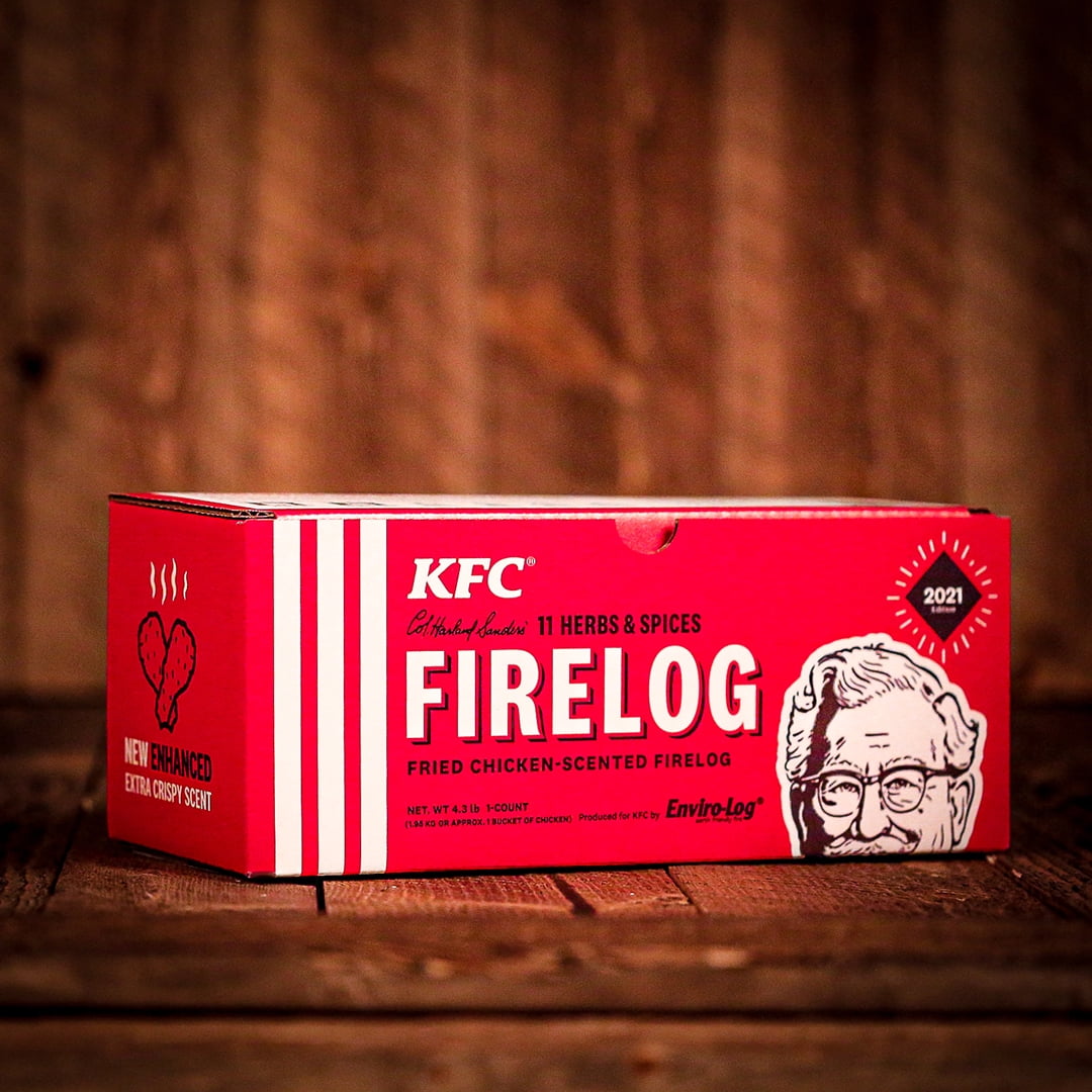 Details about   KFC FIRE LOG 11 HERBS AND SPICES ENVIRO-LOG KENTUCKY FRIED CHICKEN SOLD OUT NEW