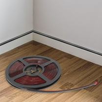 OFFIGAM PVC Adhesive Baseboard Trim for Interior Walls, Easy Install, 1 Pack Baseboard Molding for Home Improvement