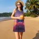 thumbnail image 3 of Balery Sunset Truck Highway Vestidos de verano para mujer con estampado: vestido holgado sin mangas, vestido playero informal y cómodo para días calurosos., 3 of 7