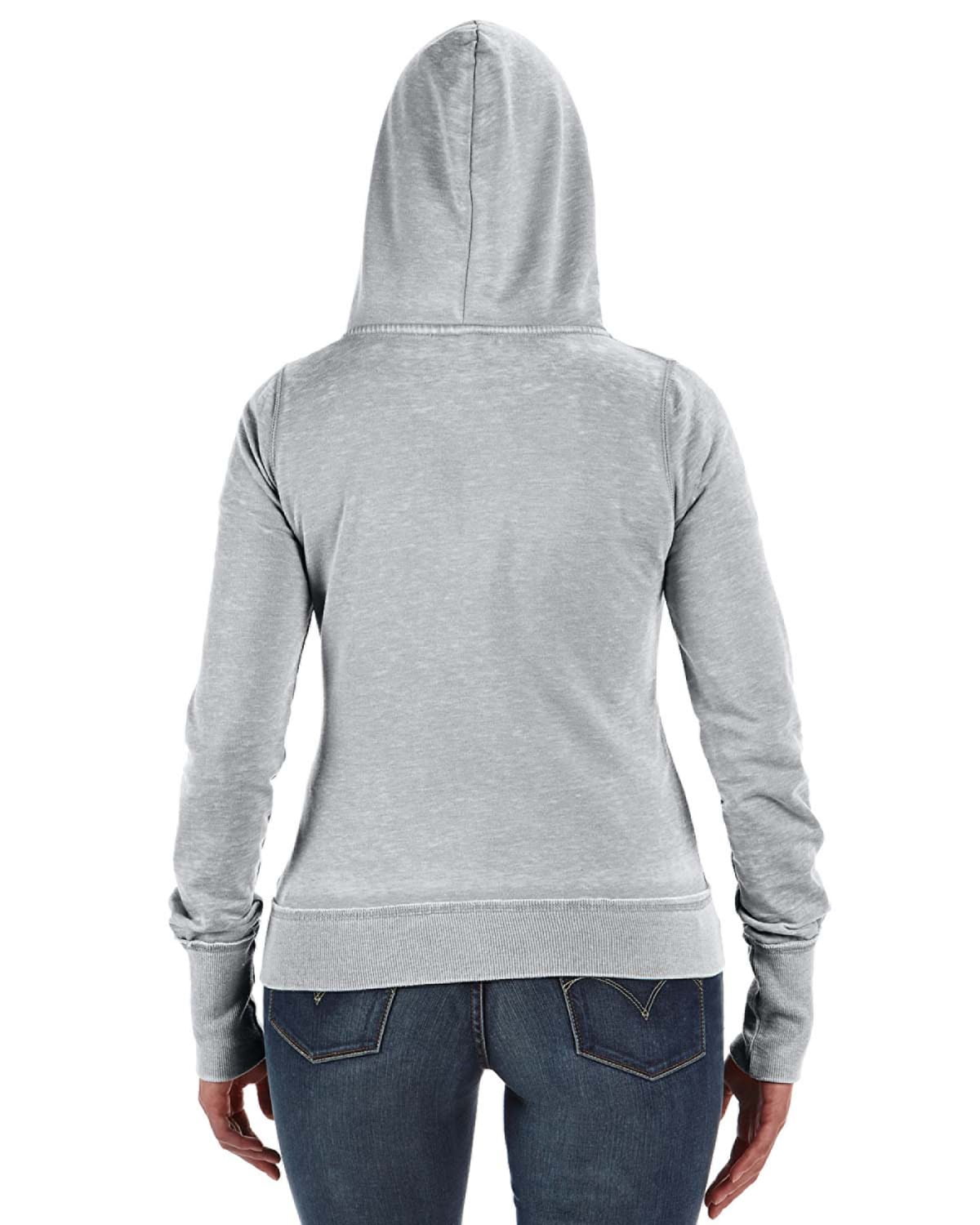 JA 8913 LADS ZEN FULL ZIP HOOD (CEMENT L) - Walmart Business