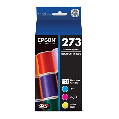 Epson T273520-S T273 Clarian Premium Colour Multipack (CMY) Ink Cartridges, Standard Capacity