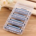 thumbnail image 2 of 8-48Pcs Stainless Steel Blade Sharp 3 Layer Safety Razor compatible with Gillette Mach 3 Manual Razor Blades Replacement Refills Blades E-Shaver head, 2 of 16