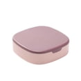 thumbnail image 1 of Joyero de lujo para maquillaje, soporte para anillo, pendientes, collar, organizador, cajas con tapa, decoración de almacenamiento de viaje para Almacenamiento y organización del hogar Rosado morado Advancent  HA079969-02, 1 of 6