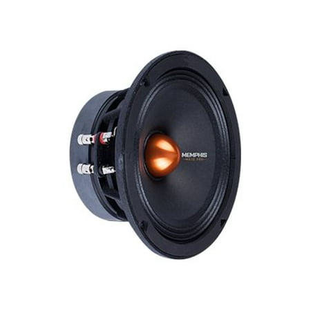 Memphis Car Audio - MOJO Pro 6-1/2" 2-Way Car Speakers (Pair) - Silver/Black