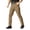 ☪26-Brown, variant on Men's Solid Water-Resistant Durable Multi-Pocket Outdoor Tactical Cargo Pants - Ripstop Work Trousers for Hiking and Camping