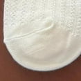 thumbnail image 6 of Krdevn Baby Socks - Kids Socks for Girls Comfortable Mid Calf Socks with Ruffled Edge for Big Kids Breathable Lightweight for Everyday Wear 5 Packs - Socks for Baby Girl,Color:White,Size:6-8 Years, 6 of 9