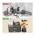 thumbnail image 4 of Organizador de maquillaje JONKASIPA con 2 cajones para Vanity-Green, 4 of 6