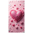 thumbnail image 3 of LUUFILx Romantic Musical Heart Banner Backdrop Decoration for Weddings Parties Valentine's Day Photography Props Event Background Decor Beautiful Design, 3 of 8