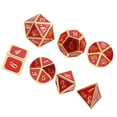 thumbnail image 2 of Juego De Dados Poliédricos Juego De Dados De Aleación De Zinc Juego De Dados Poliédricos Juego De Dados Poliédricos De 7 Piezas Juego De Rol De Dados De Aleación De Zinc Juego ANGGREK  AC7760, 2 of 8