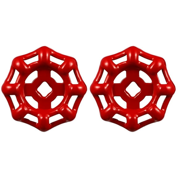 2 PCS Replacement Gate Valve Handwheel Water Hose Shut off Faucet Handles Globe