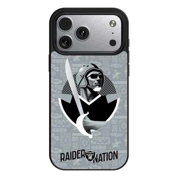 Keyscaper Las Vegas Raiders iPhone Magnetic Bump Case
